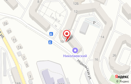 Парикмахерская Красотка в Железнодорожном районе на карте