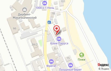Гостиничный комплекс Алые Паруса на карте