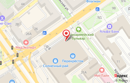 Зоомаркет Ле`Муррр на улице 20-летия Октября на карте