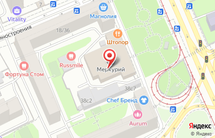 Московская академия народного хозяйства и государственной службы в Москве на карте