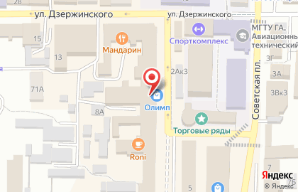 Салон связи Билайн на Советской площади на карте