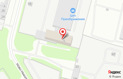 Чп Кузнецов на Ново-Никитинской улице на карте