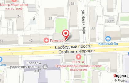 Лавка полезных продуктов Жива в ТЦ Квант на карте
