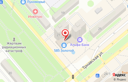Займ универсал на Трнавской улице на карте