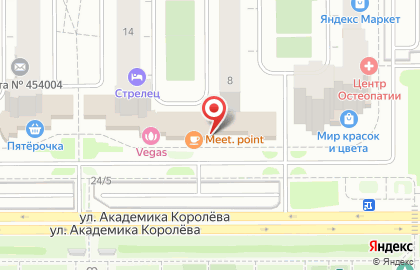 Аптека Классика в Челябинске на карте