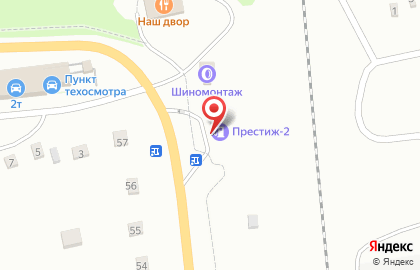 Престиж 2 на улице Комарова на карте