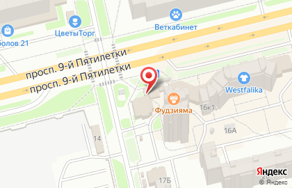 Мясной магазин в Чебоксарах на карте