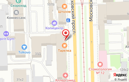 Городской информационный сайт Работа.ру на Московском проспекте на карте