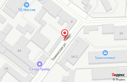 Магазин стульев и кресел Надостул.ру на Томинской улице на карте