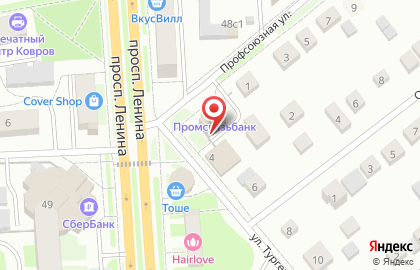 Банк ПСБ в Коврове на карте