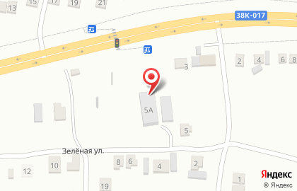 Торговый дом Сириус на Зелёной улице на карте
