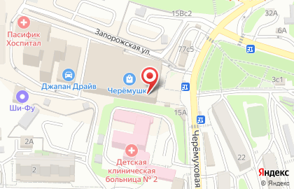 Банкомат ВТБ во Владивостоке на карте