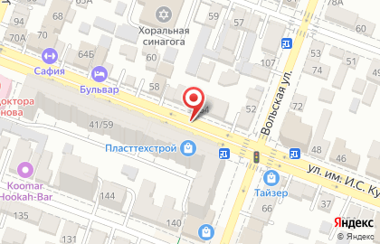 Форпост в Кировском районе на карте