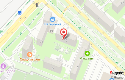 Массажный кабинет на улице Героя России Эдуарда Белана на карте