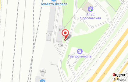 АЗС ЛУКОЙЛ на Ярославском шоссе на карте