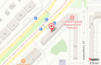 Магазин продуктов в Магнитогорске на карте