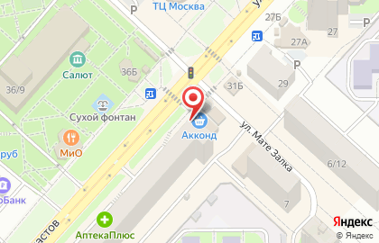Молодежная библиотека им. И. Тургенева на карте