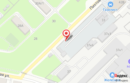 Автостоянка в Перми на карте