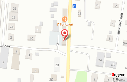 У Тополей на карте