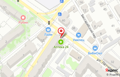 Киоск по продаже печатной продукции Роспечать на улице Черняховского на карте