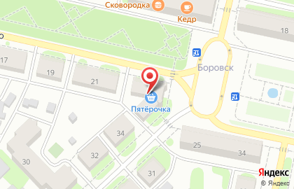 Аптека от Склада на улице Черняховского в Соликамске на карте