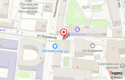 Центр ветеринарной офтальмологии доктора Шилкина А.Г. на улице Бурденко на карте