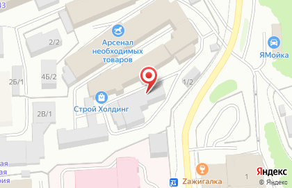 Специализированный магазин пиротехники Салют-43 на Заводской улице на карте