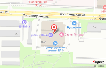 Авторизованный сервисный центр Mobil 1 Центр в Колпино на Финляндской улице на карте