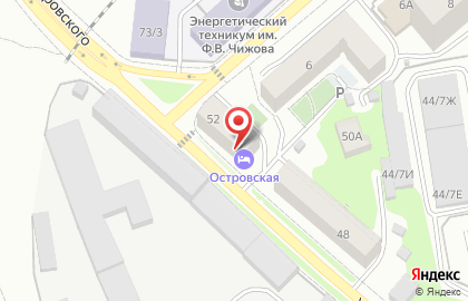 Мини-гостиница Ostrovskaya Inn на карте