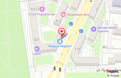 Автошколы Вдоам на Октябрьском поле на карте