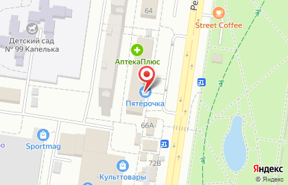 Торгово-офисный центр Бриз на Революционной улице на карте