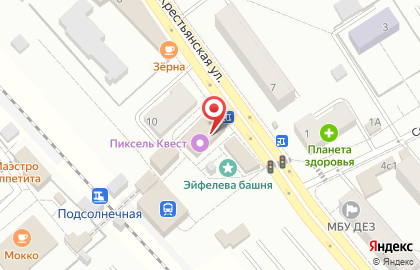Магазин цифровой техники DNS на Крестьянской улице на карте