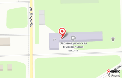 Верхнетуломская детская музыкальная школа на карте