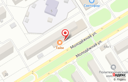Страховая компания Росгосстрах на Молодёжной улице в Елабуге на карте