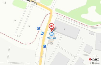 Супермаркет Магнит на улице Шахтерская на карте