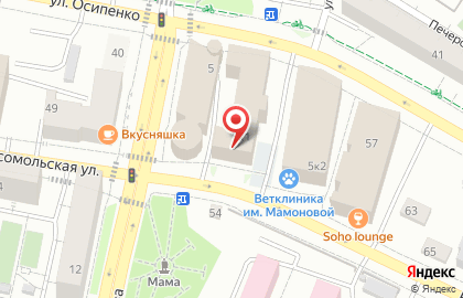 ПИРС на улице Свердлова на карте