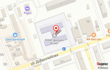 Московский авиационный институт Взлёт на карте