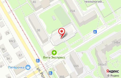 Магазин книг и канцелярских товаров Парта на улице Любови Шевцовой на карте