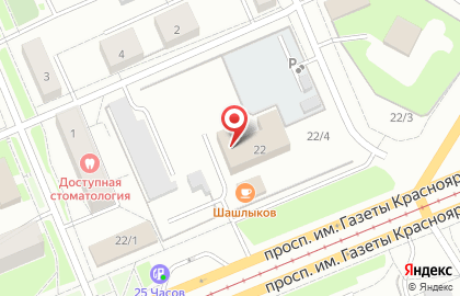 Участковый пункт полиции №3, Отдел полиции №4 на карте