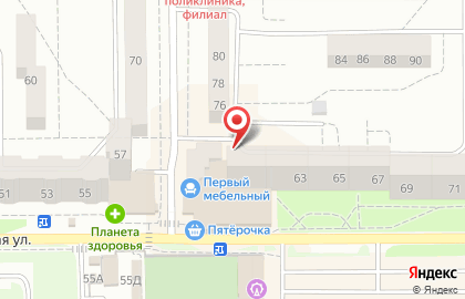 Пекарня Русский хлеб на Интернациональной улице, 59а на карте