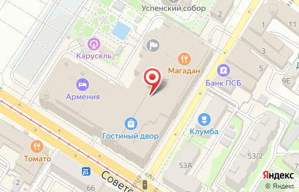 Yota в Туле на карте