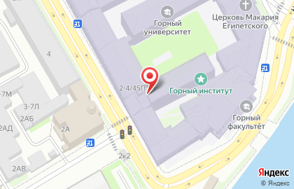 Промсвязьбанк в Василеостровском районе на карте