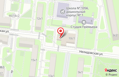 Кофейня Nook Coffee на Нелидовской улице на карте