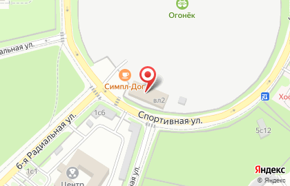 Футбольная школа Давекс на карте