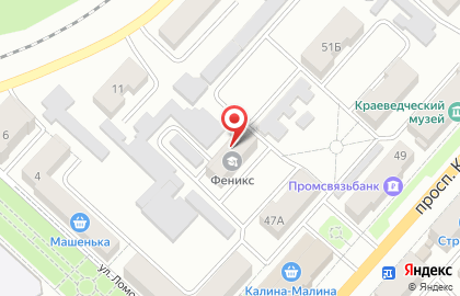 Охранное предприятие Град-ЛК на проспекте Кирова на карте