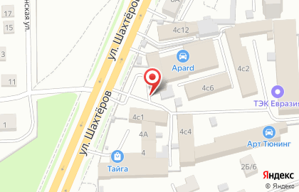 Туристическая компания Riviera club в Советском районе на карте