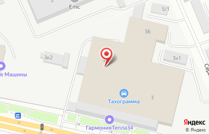 Вектор в Дзержинском районе на карте