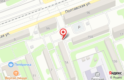 Служба доставки суши Art суши на Полтавской улице на карте