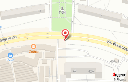 Киоск по продаже деревенского молока в Саранске на карте