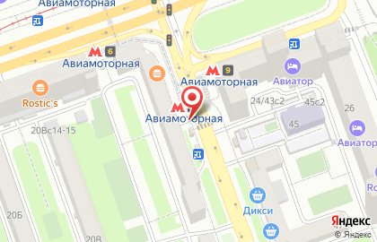 Мосгортранс на шоссе Энтузиастов на карте